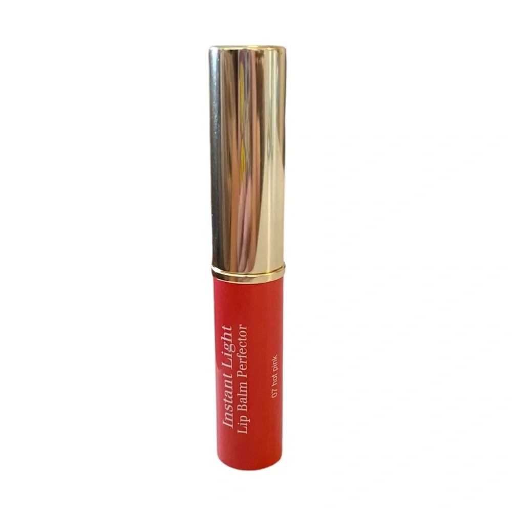 💎 CLARINS Instant Light Natural Lip Balm Perfector in Shade Hot Pink 07 New